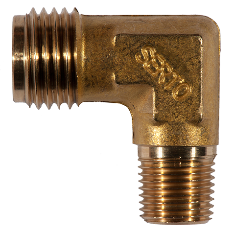 11131610 Male adaptor elbow union (G) Serto Elbow adaptor fittings/unions