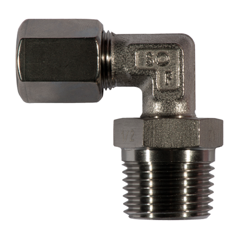 13076500 Male adaptor elbow union (R) Serto Elbow adaptor fittings/unions