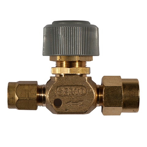 22001160 Regulating Valves - Straight Serto  regulating valves