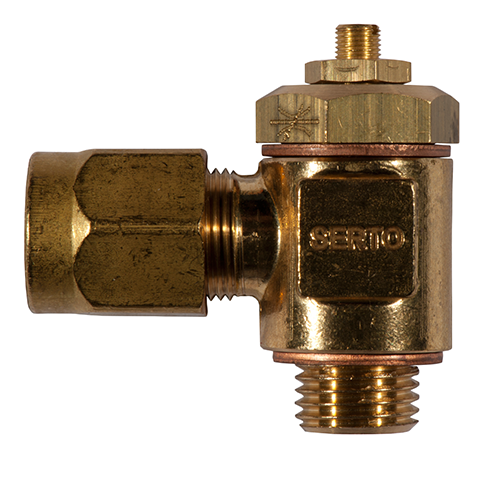 22015300 Single banjo (Throttle valve) Serto Elbow adaptor fittings/unions