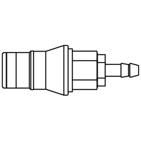 48830980 Snelkoppeling - Enkel Afsluitend - Slangpilaar Rectus snelkoppeling met enkelzijdige afsluiting gecodeerd - Rectukey. Het koppeling systeem is eenvoudig met een hand te bedienen De mechanische codering voorkomt 'verkeerde' aansluitingen en de kleurcodering maakt het ook visueel makkelijk herkenbaar welke koppeling bij welke nippel hoort, wanneer er meerdere snelkoppelingen aangesloten moeten worden.