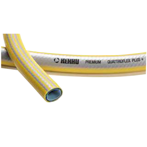 Tubing OD34mm_ID25mm PVC Reinforced Yellow Quattroflex-plus Non PVC Liner