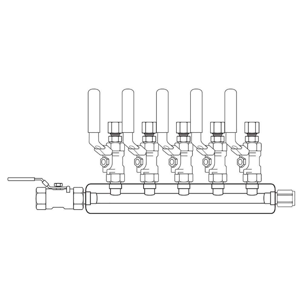 M4054111 Manifolds Stainless Steel Single Sided